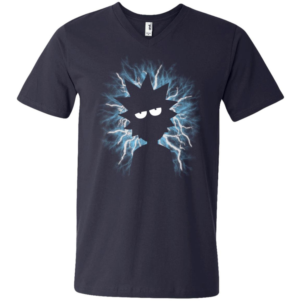 Rick And Morty Mad Scientist Men V-Neck T-Shirt