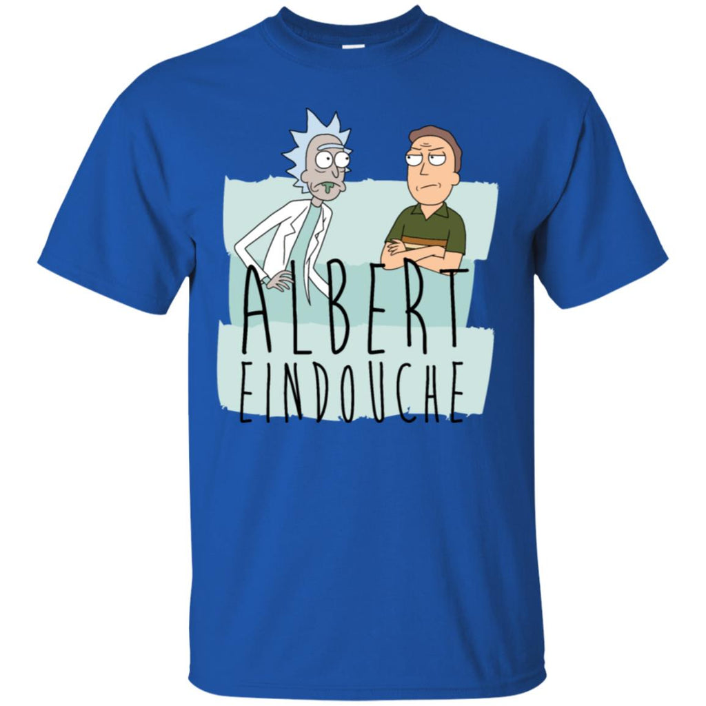 Rick And Morty Albert Eindouche Parody Men T-Shirt