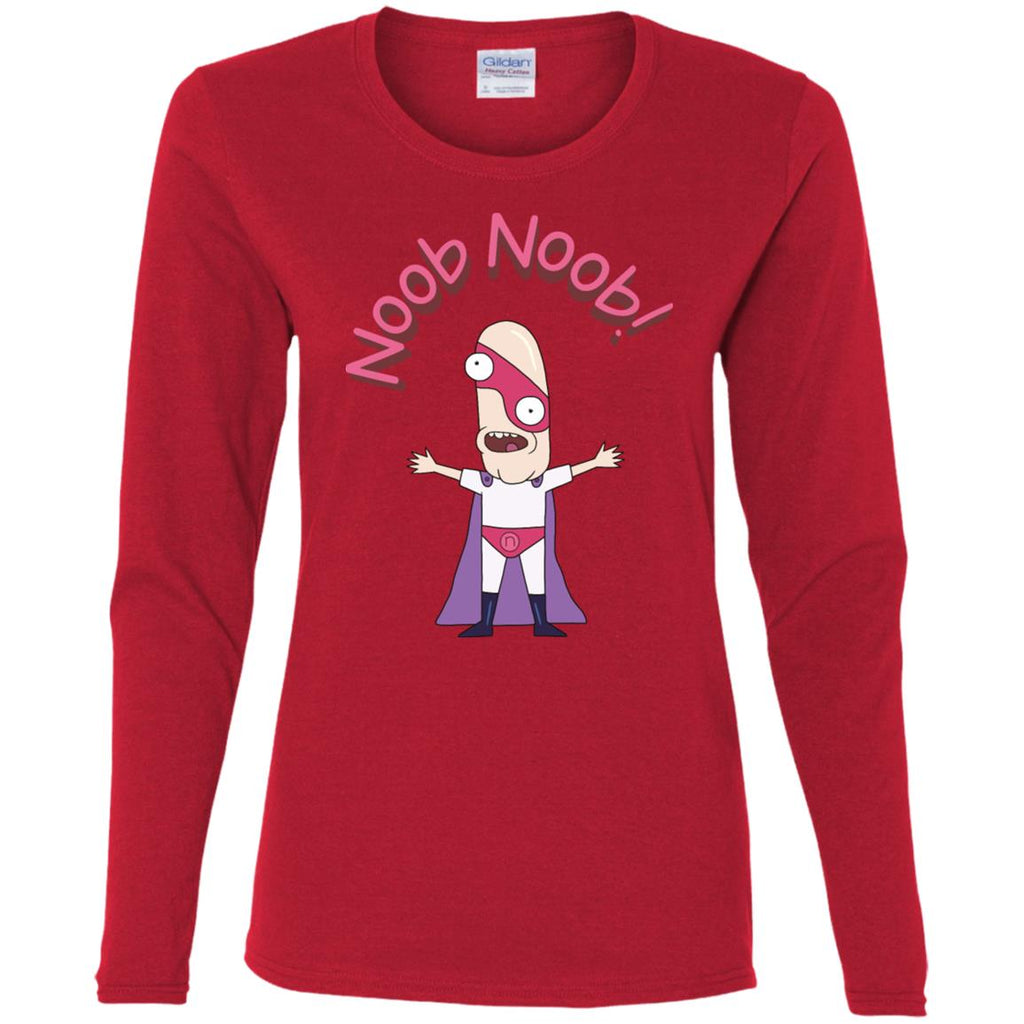 Rick And Morty Noob Noob Women Long Sleeve Shirt