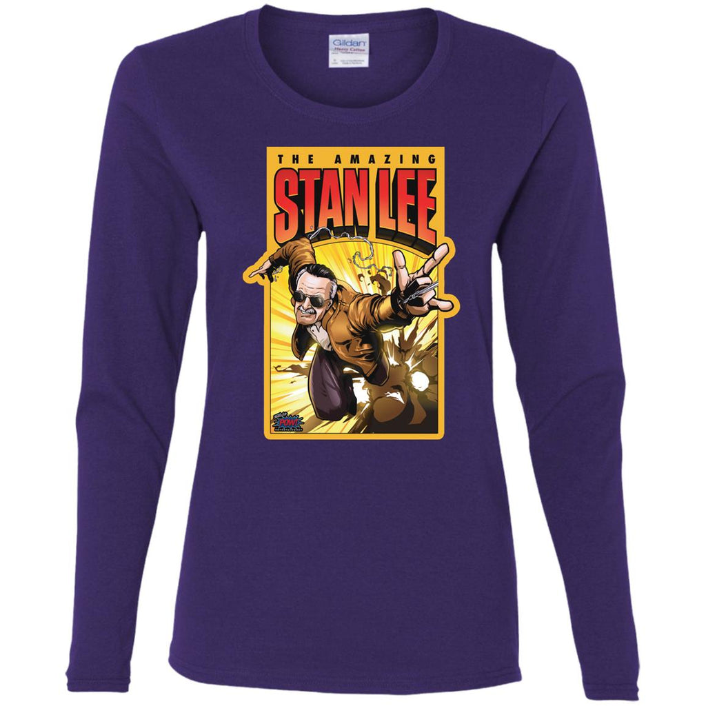Pow - Entertainment's Amazing Stan Lee Women Long Sleeve Shirt