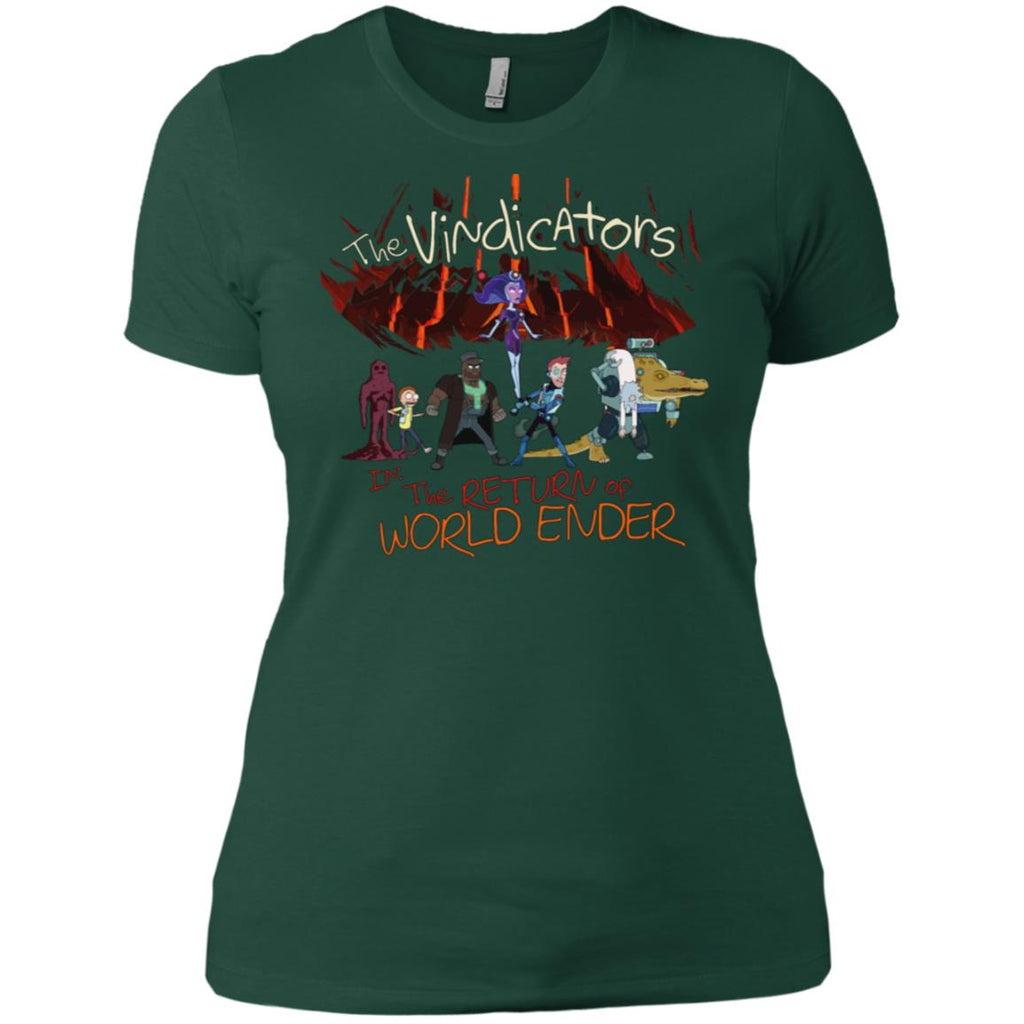 Rick And Morty The Vindicators Women T-Shirt