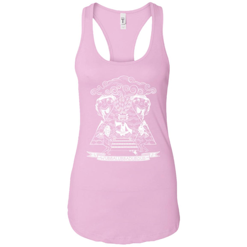 Rick And Morty Wubba Lubba Dub Dub Pyramid Women Tank