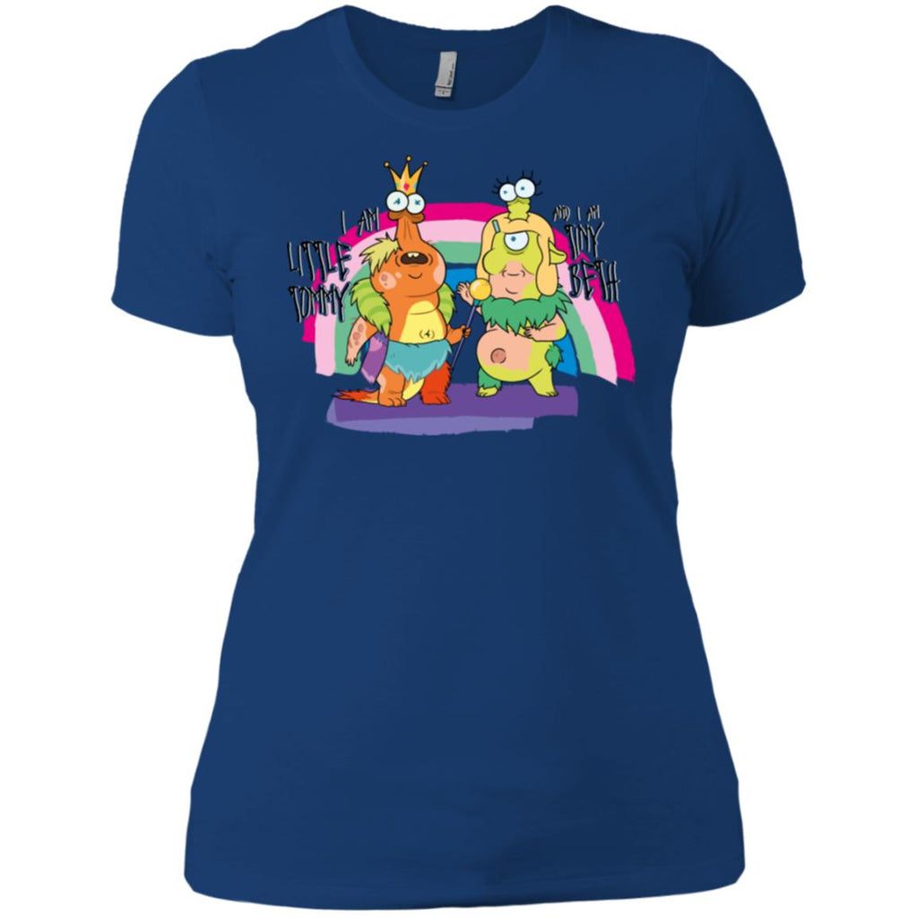 Rick And Morty Little Tommy And Tiny Beth Women T-Shirt