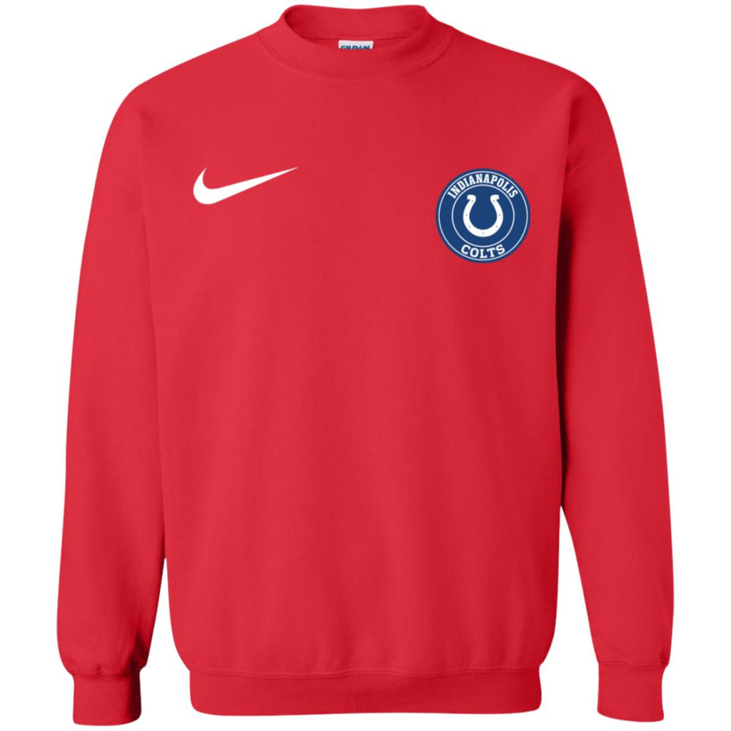 Nike Indianapolis Colts Nfl Football Unisex Crewneck Pullover Sweatshirt