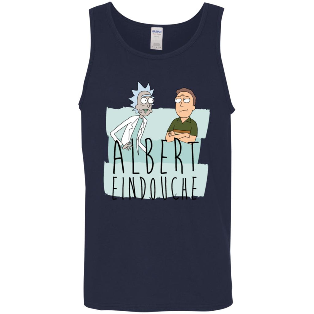 Rick And Morty Albert Eindouche Parody Men Tank Top
