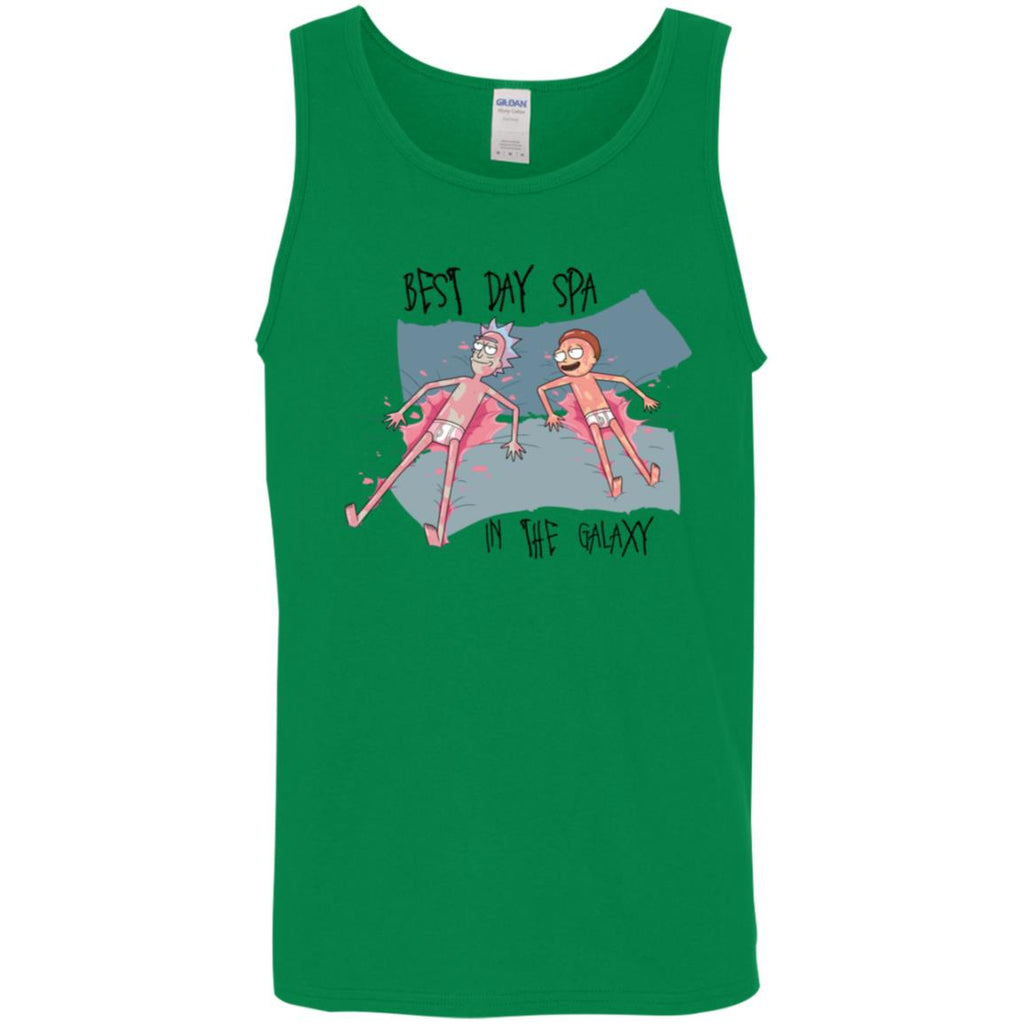 Rick And Morty Best Spa Day In The Galaxy Men Tank Top
