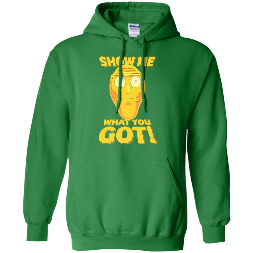 Rick And Morty Cromulon Show Me What You Got Men Pullover Hoodie