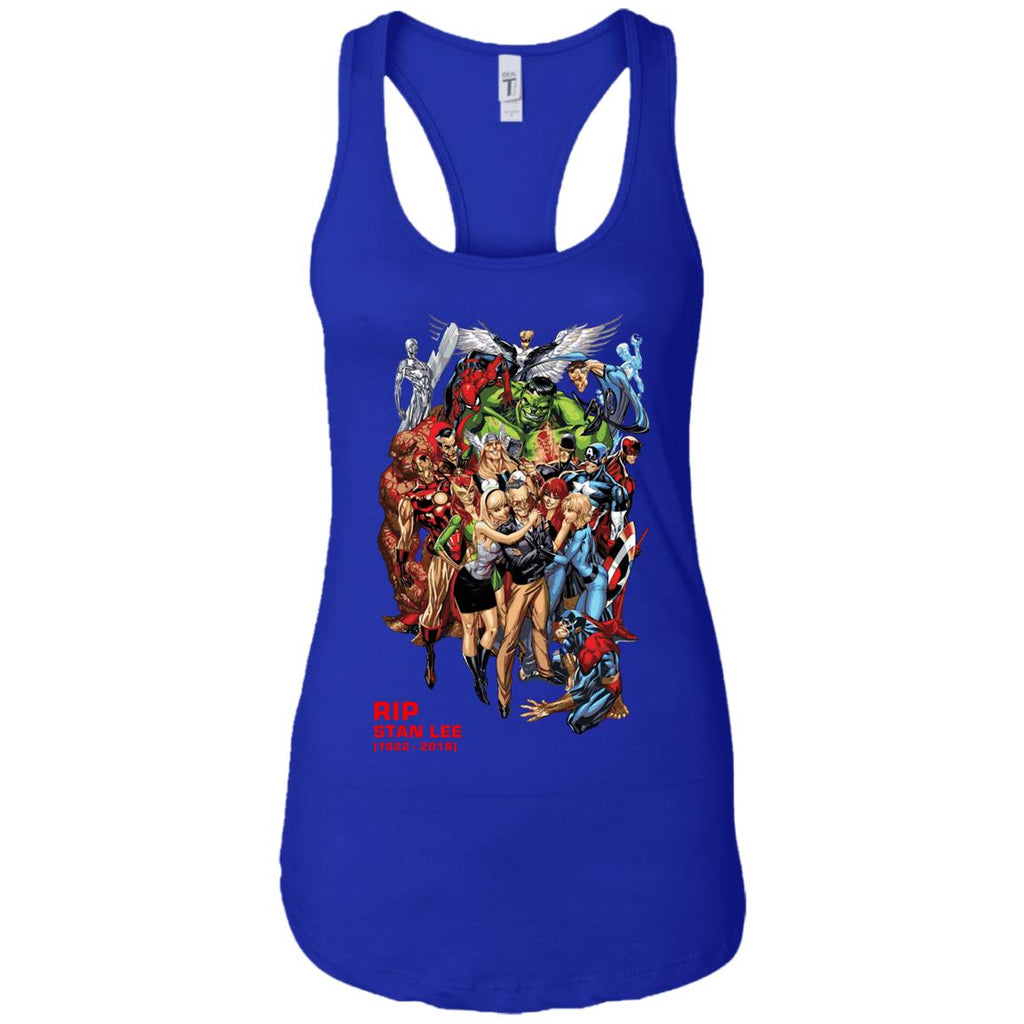 Rip Stan Lee Father Of Super Heroes Women Tank