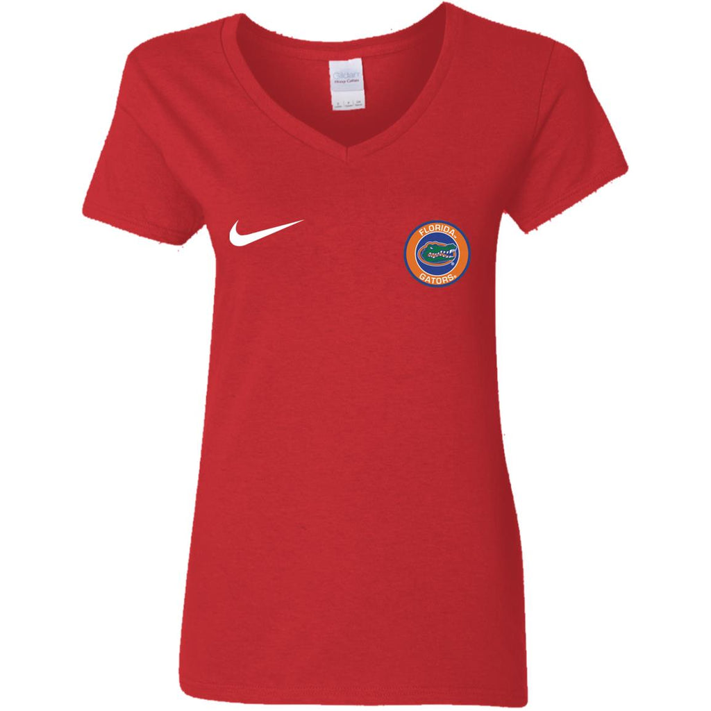 Nike Florida Gators Nfl Football Women V-Neck T-Shirt