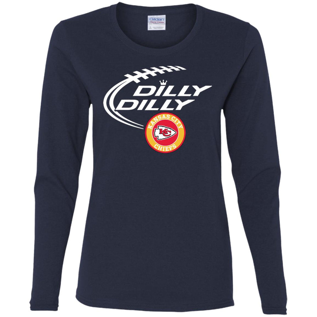 Dilly Dilly Kansas City Chiefs Nfl Football Women Long Sleeve Shirt