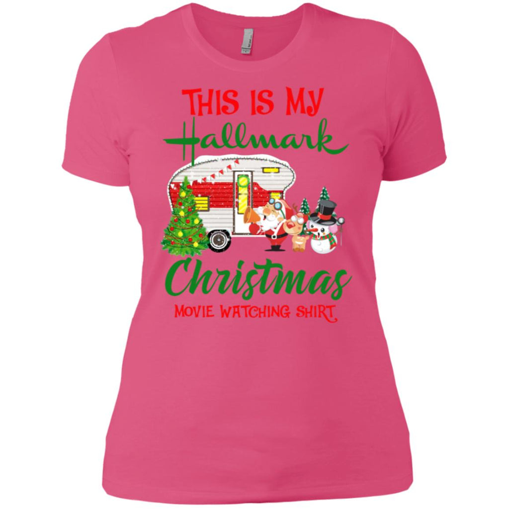 This Is My Hallmark Christmas Movie Watching Women T-Shirt