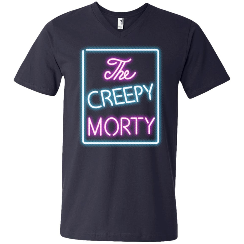 Rick And Morty The Creepy Morty Club Men V-Neck T-Shirt