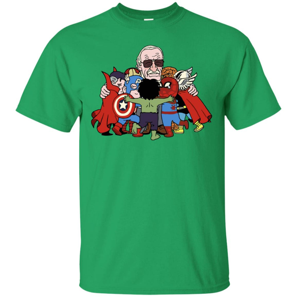 Stan Lee Shirt - Father Of Super Heroes Men T-Shirt