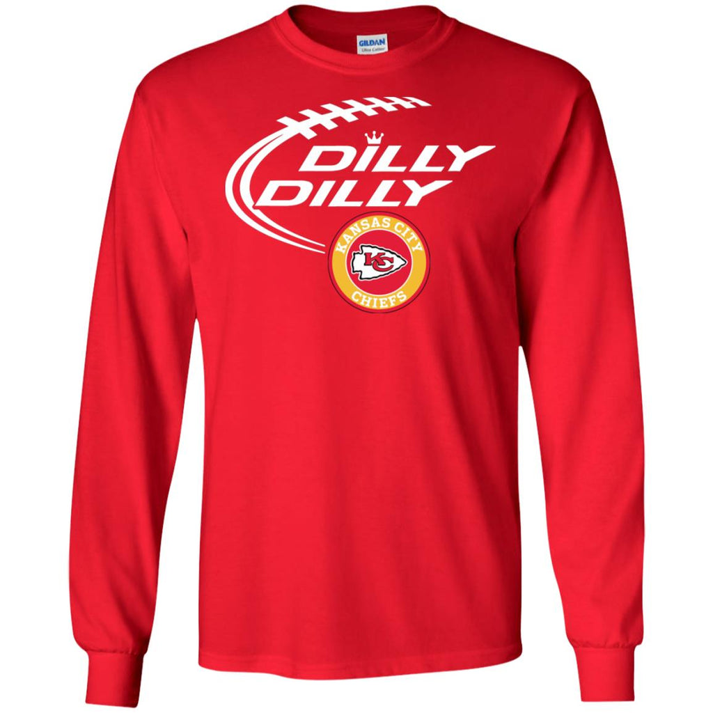 Dilly Dilly Kansas City Chiefs Nfl Football Men Long SLeeve Shirt