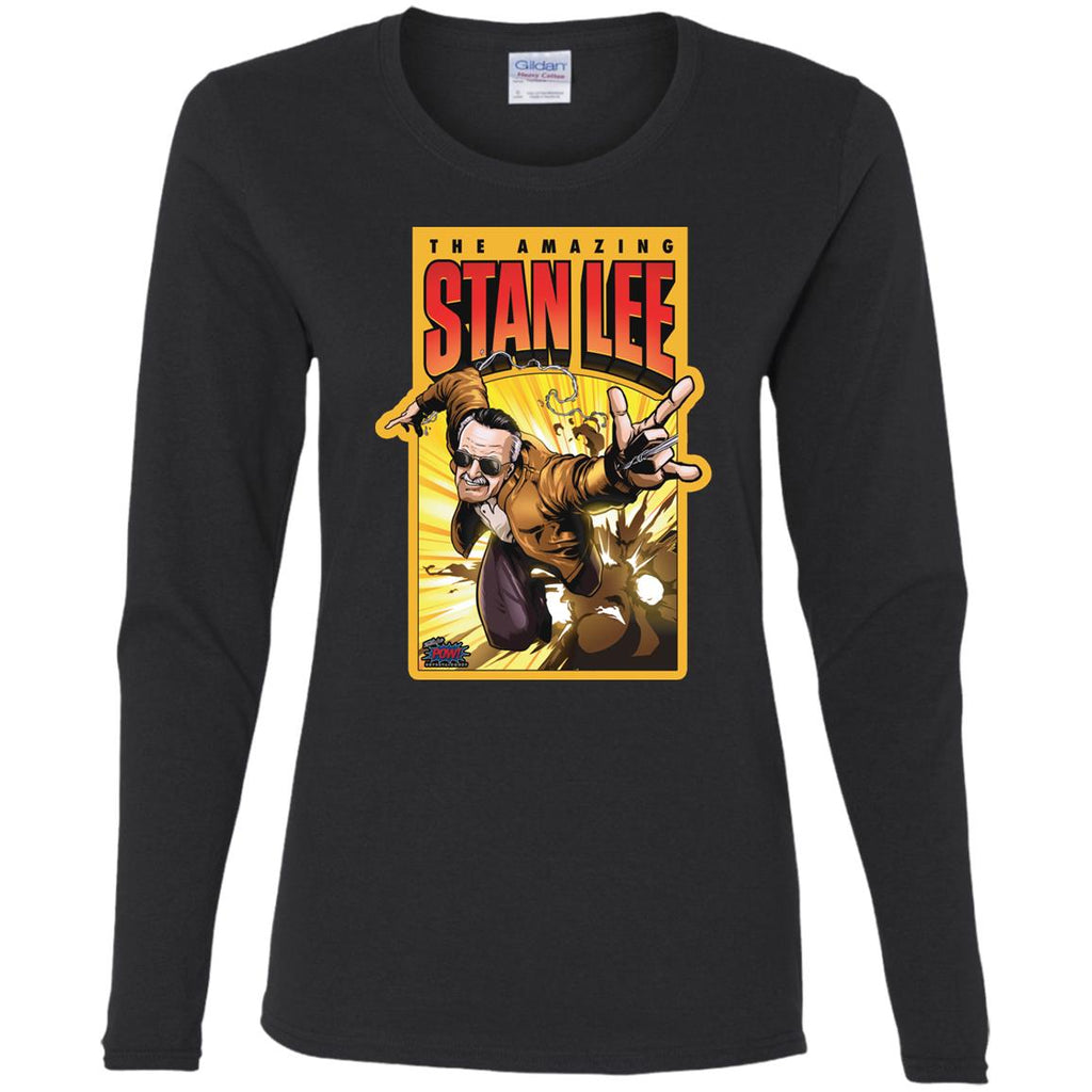 Pow - Entertainment's Amazing Stan Lee Women Long Sleeve Shirt