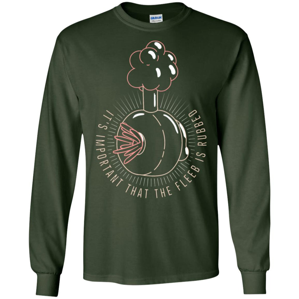 Rick And Morty Plumbus Men Long SLeeve Shirt