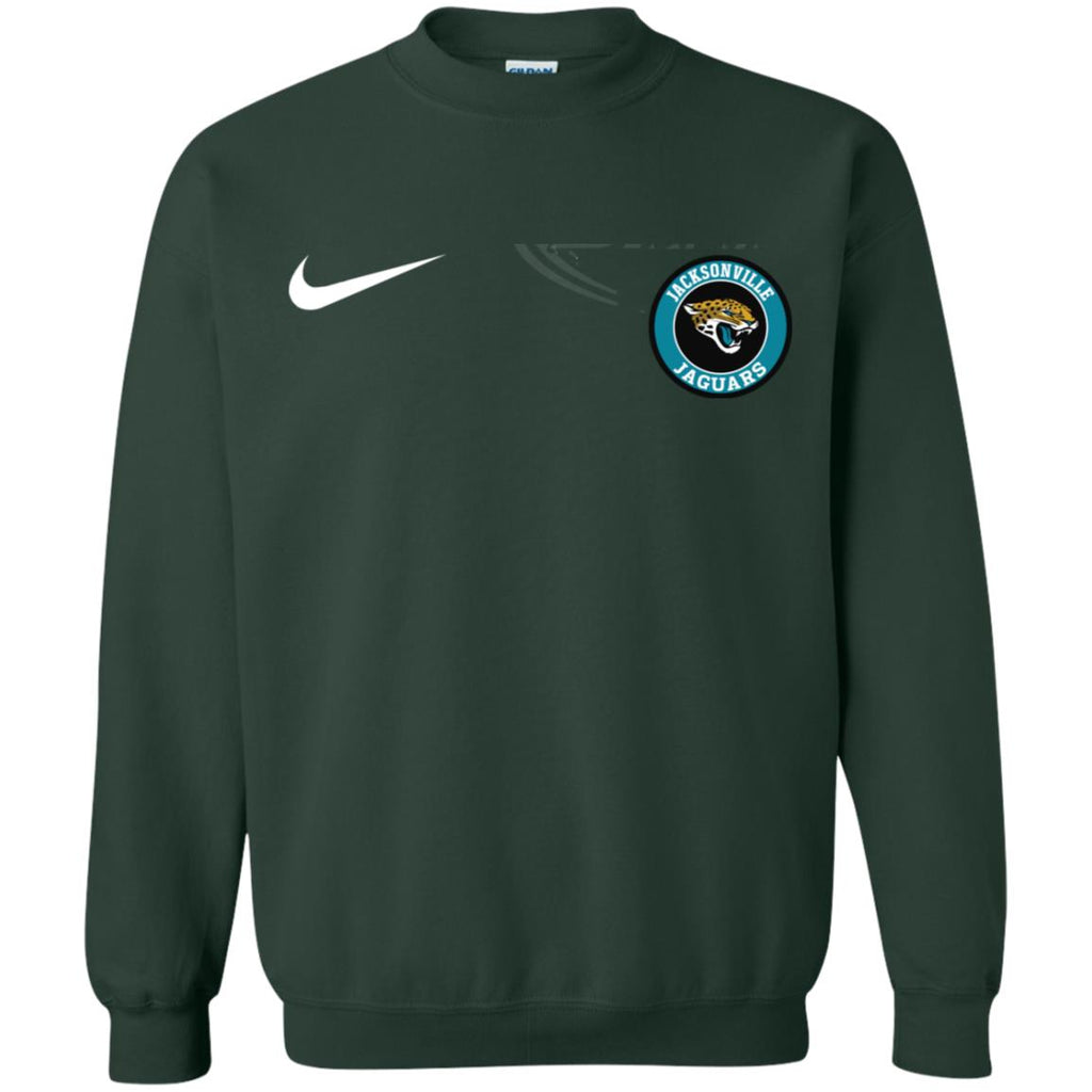 Nike Jacksonville Jaguars Nfl Football Unisex Crewneck Pullover Sweatshirt