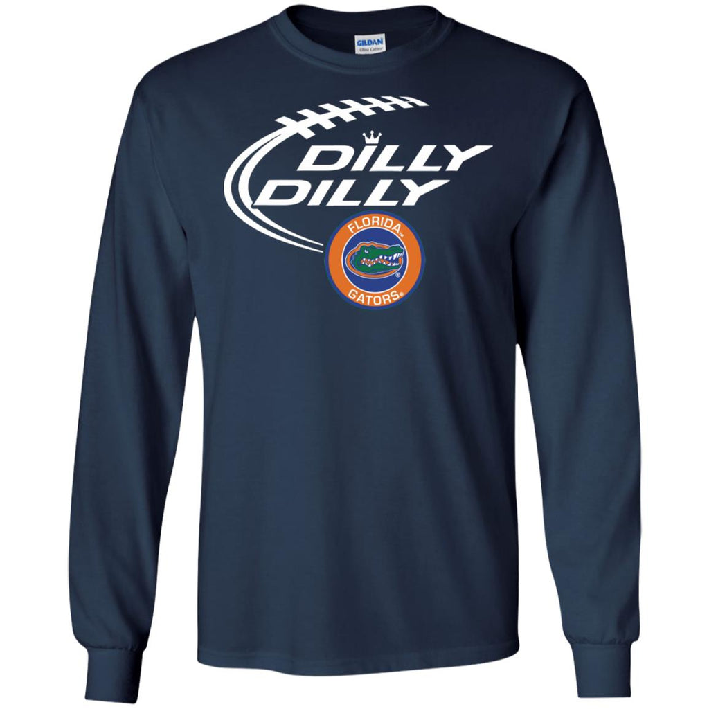 Dilly Dilly Florida Gators Nfl Football Men Long SLeeve Shirt