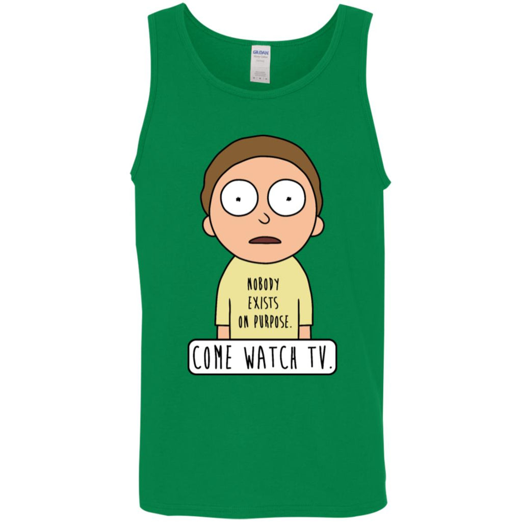 Rick And Morty Come Watch Tv Quote Men Tank Top