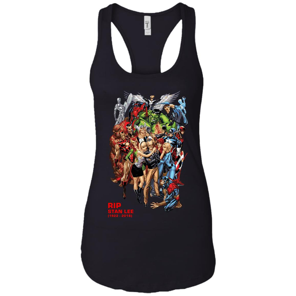 Rip Stan Lee Father Of Super Heroes Women Tank