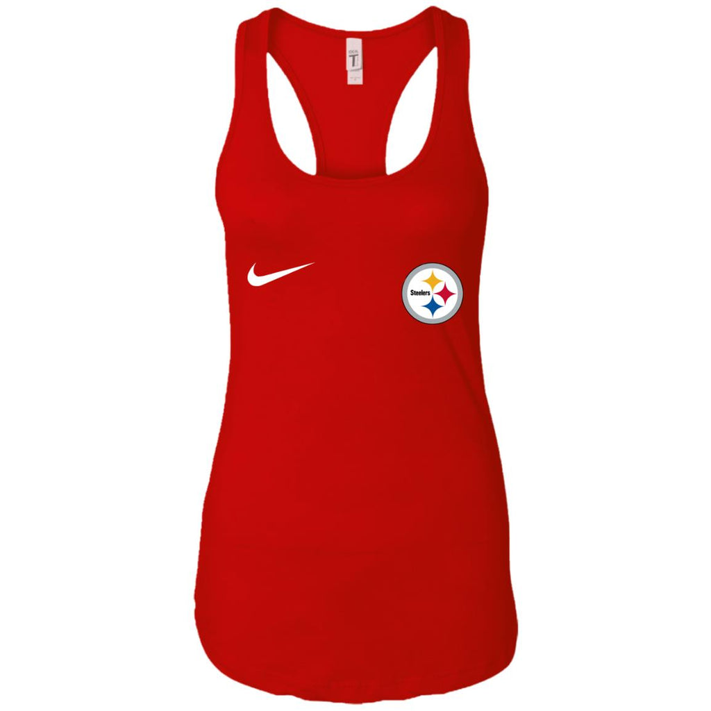 Nike Pittsburgh Steelers Logo Nfl Football Women Tank