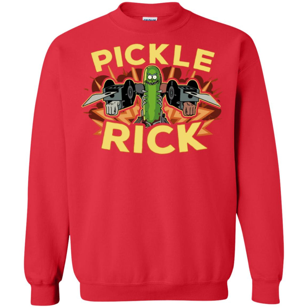 Rick And Morty Pickle Rick Unisex Crewneck Pullover Sweatshirt