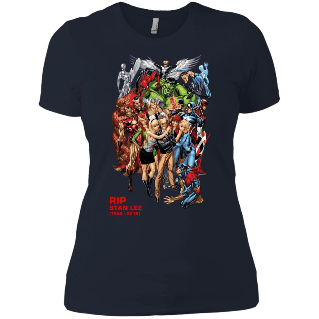 Rip Stan Lee Father Of Super Heroes Women T-Shirt