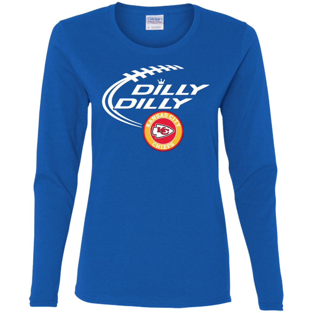 Dilly Dilly Kansas City Chiefs Nfl Football Women Long Sleeve Shirt