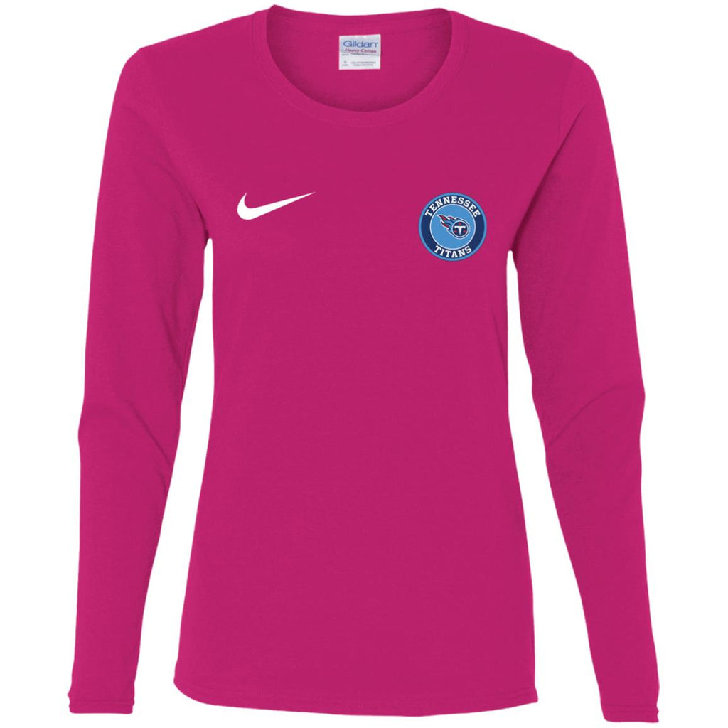Nike Tennessee Titans Nfl Football Women Long Sleeve Shirt
