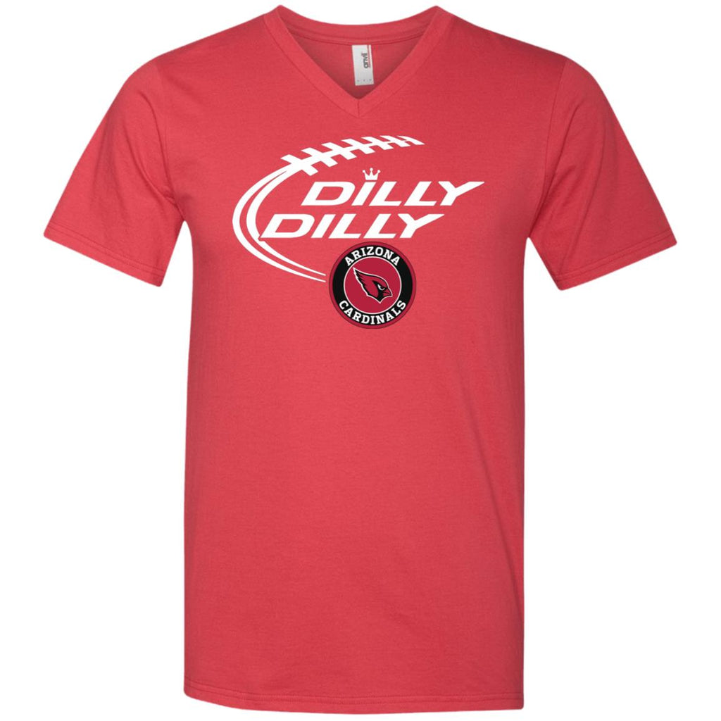 Dilly Dilly Arizona Cardinals Nfl Football Men V-Neck T-Shirt