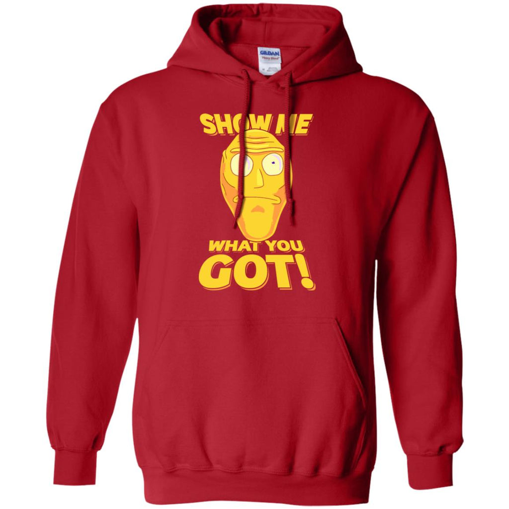 Rick And Morty Cromulon Show Me What You Got Men Pullover Hoodie