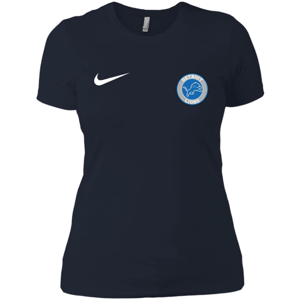 Nike Destroit Lions Nfl Football Women T-Shirt
