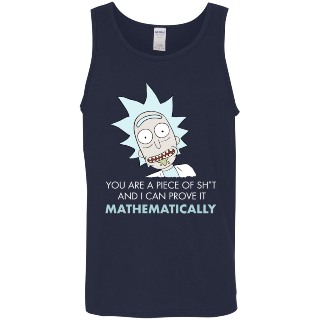 Rick And Morty Mathematical Proof Quote Men Tank Top