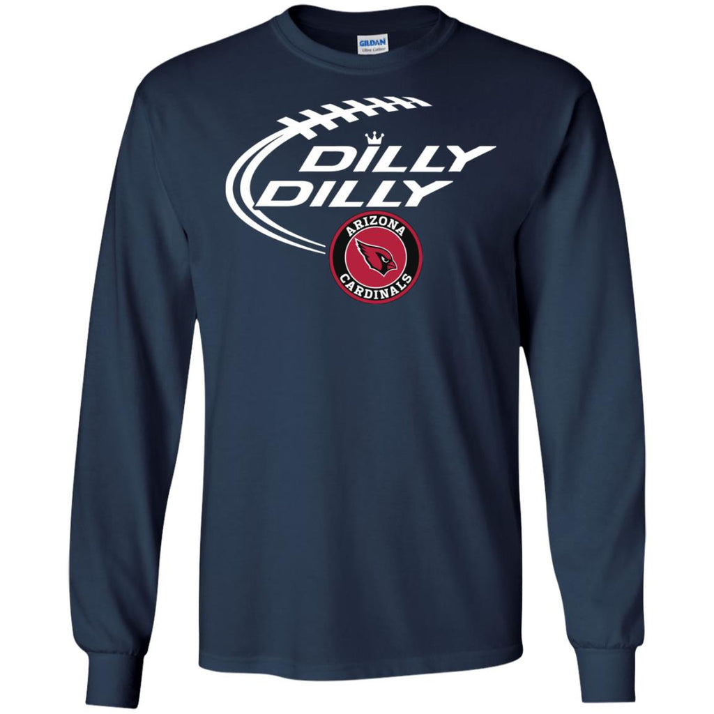 Dilly Dilly Arizona Cardinals Nfl Football Men Long SLeeve Shirt