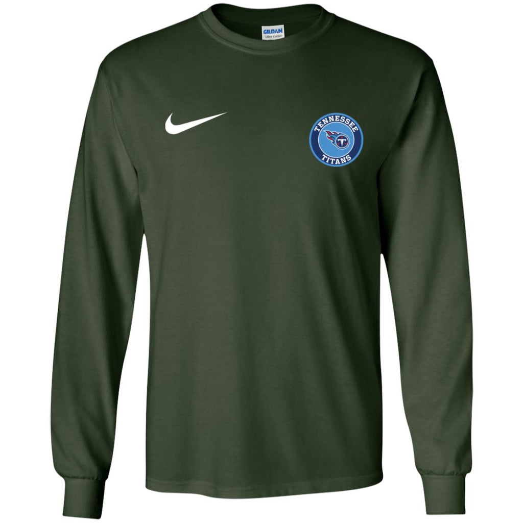 Nike Tennessee Titans Nfl Football Men Long SLeeve Shirt