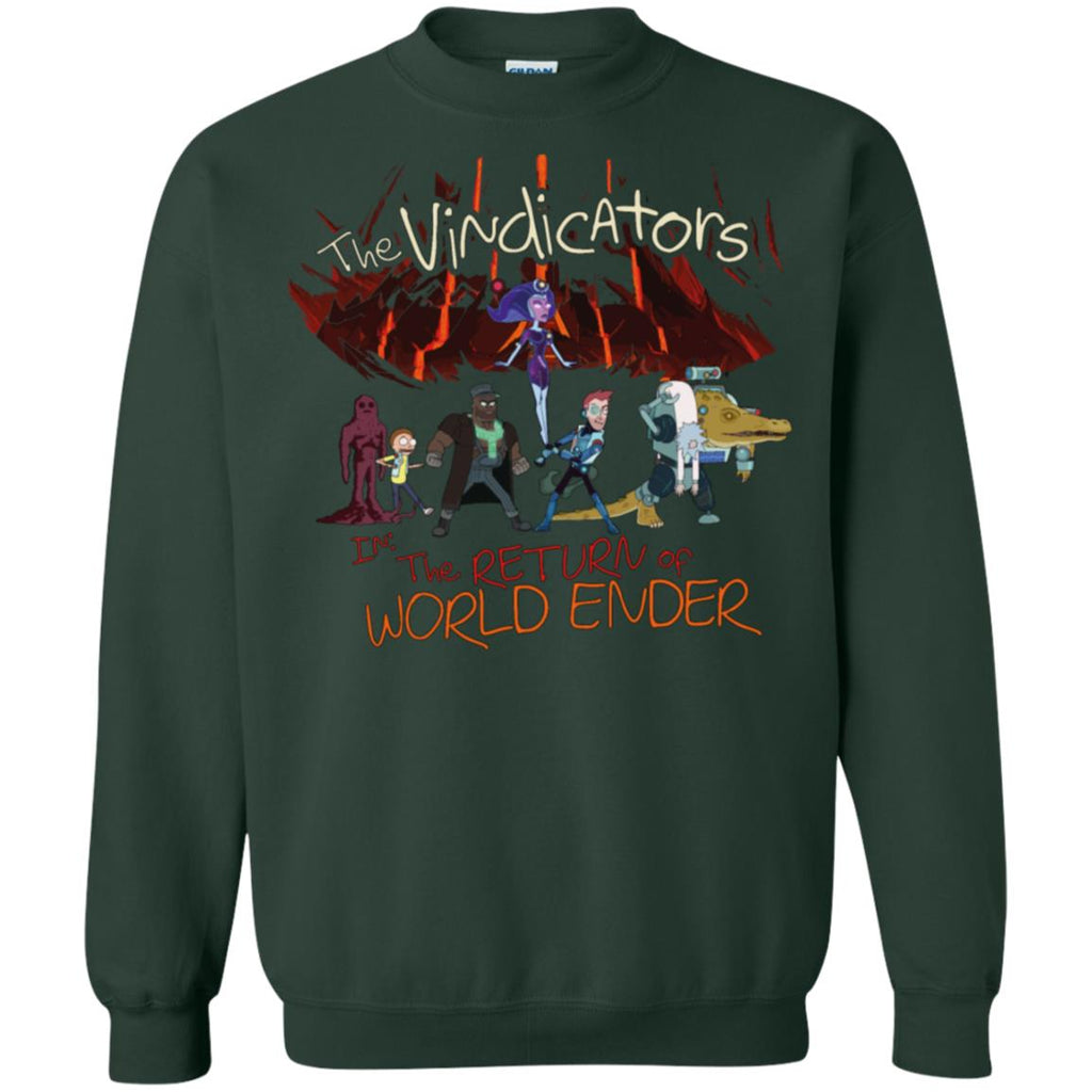 Rick And Morty The Vindicators Unisex Crewneck Pullover Sweatshirt