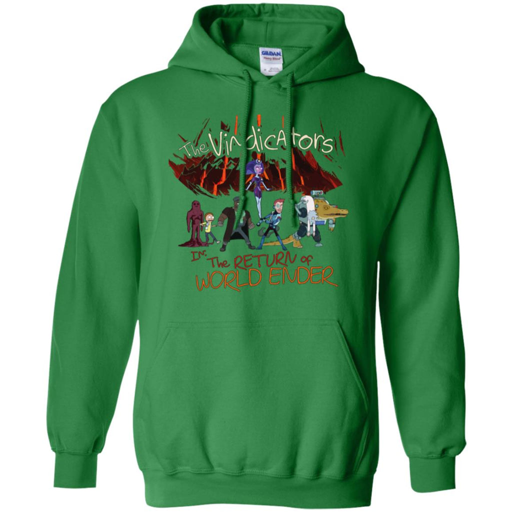Rick And Morty The Vindicators Men Pullover Hoodie