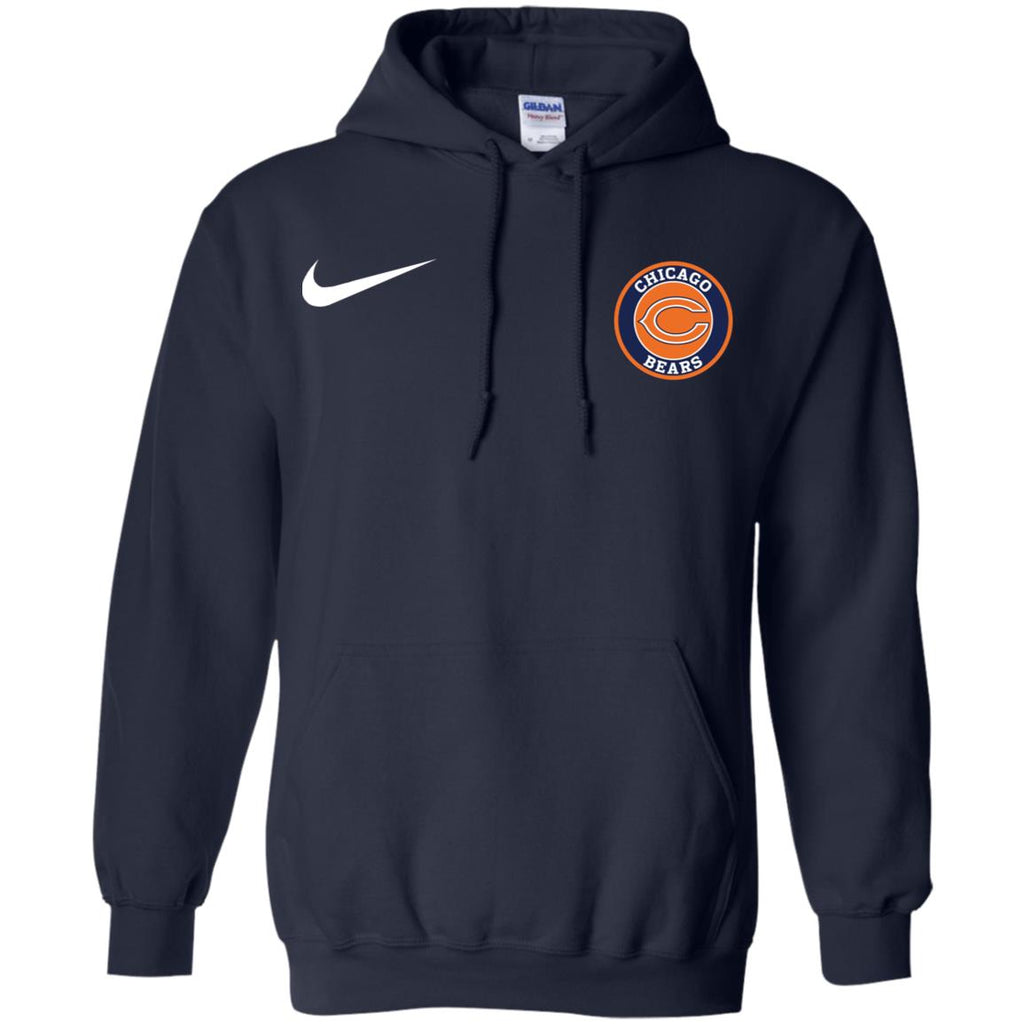 Nike Chicago Bears Nfl Football Men Pullover Hoodie