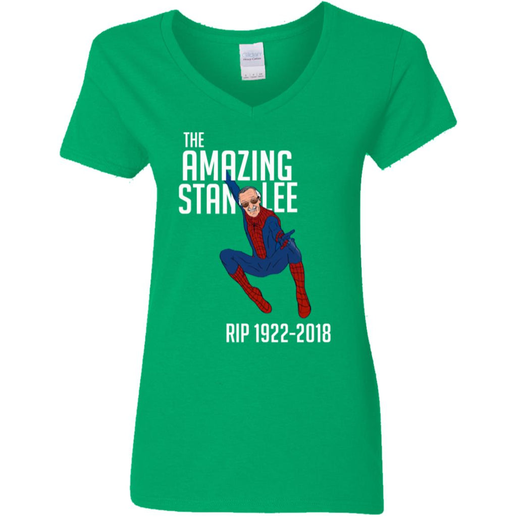 The Amazing Stan Lee Women V-Neck T-Shirt