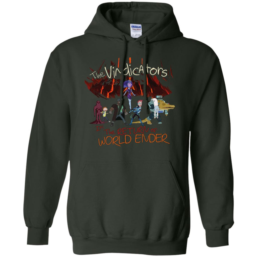 Rick And Morty The Vindicators Men Pullover Hoodie