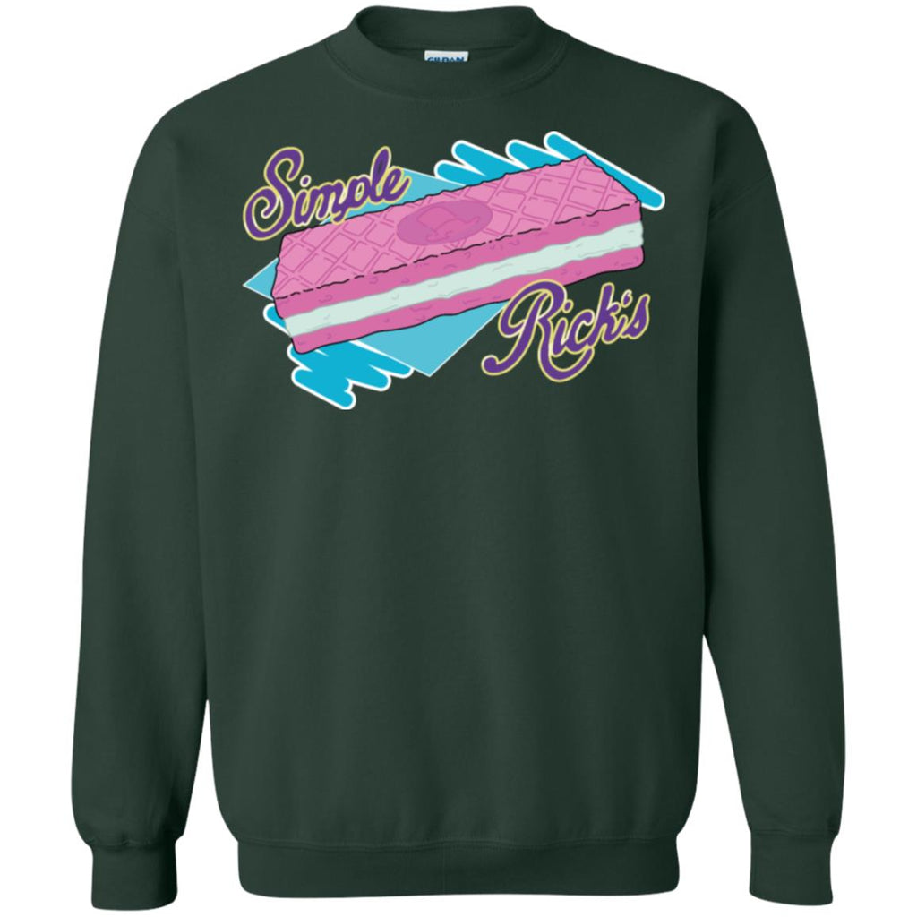 Rick And Morty Simple Rick's Wafer Cookie Unisex Crewneck Pullover Sweatshirt