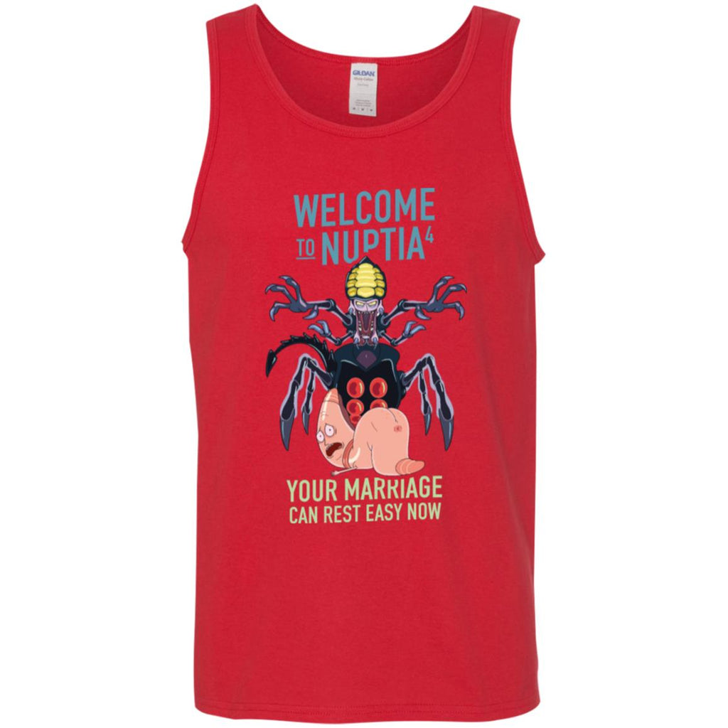 Rick And Morty Welcome To Nuptia Men Tank Top