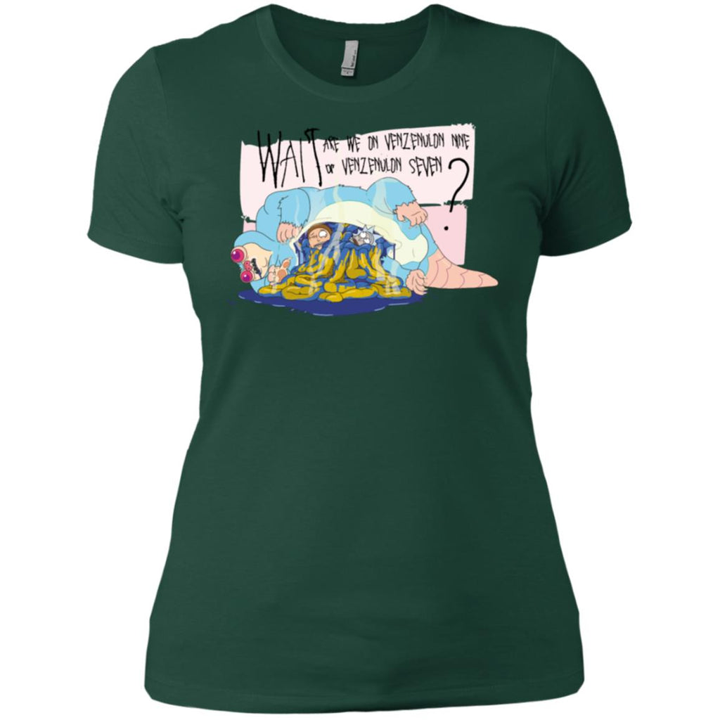 Ricky And Morty Which Venzenulon Are We On Women T-Shirt