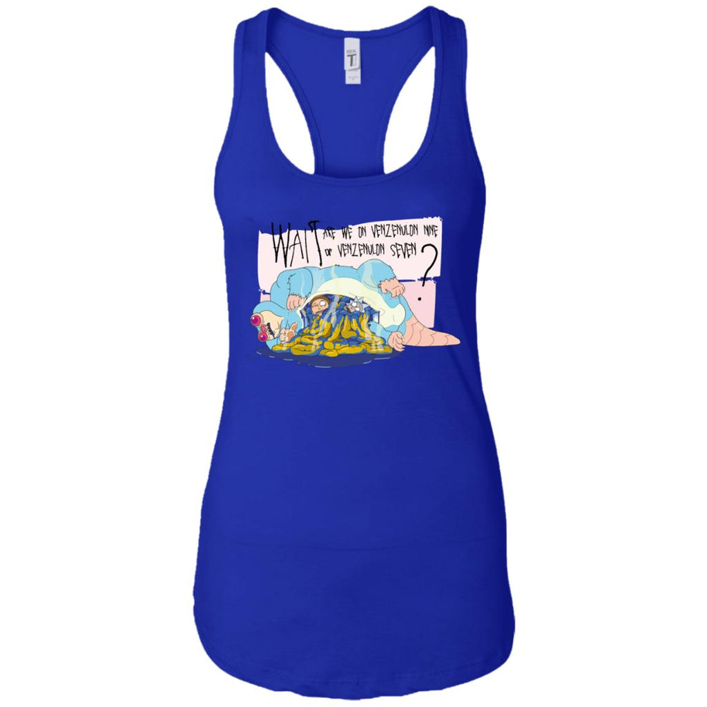 Ricky And Morty Which Venzenulon Are We On Women Tank