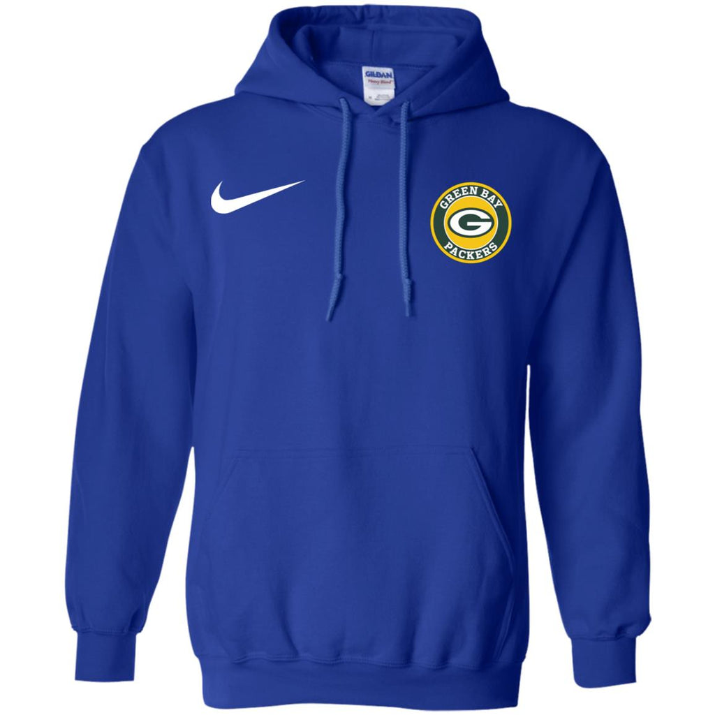 Nike Green Bay Packers Nfl Football Men Pullover Hoodie