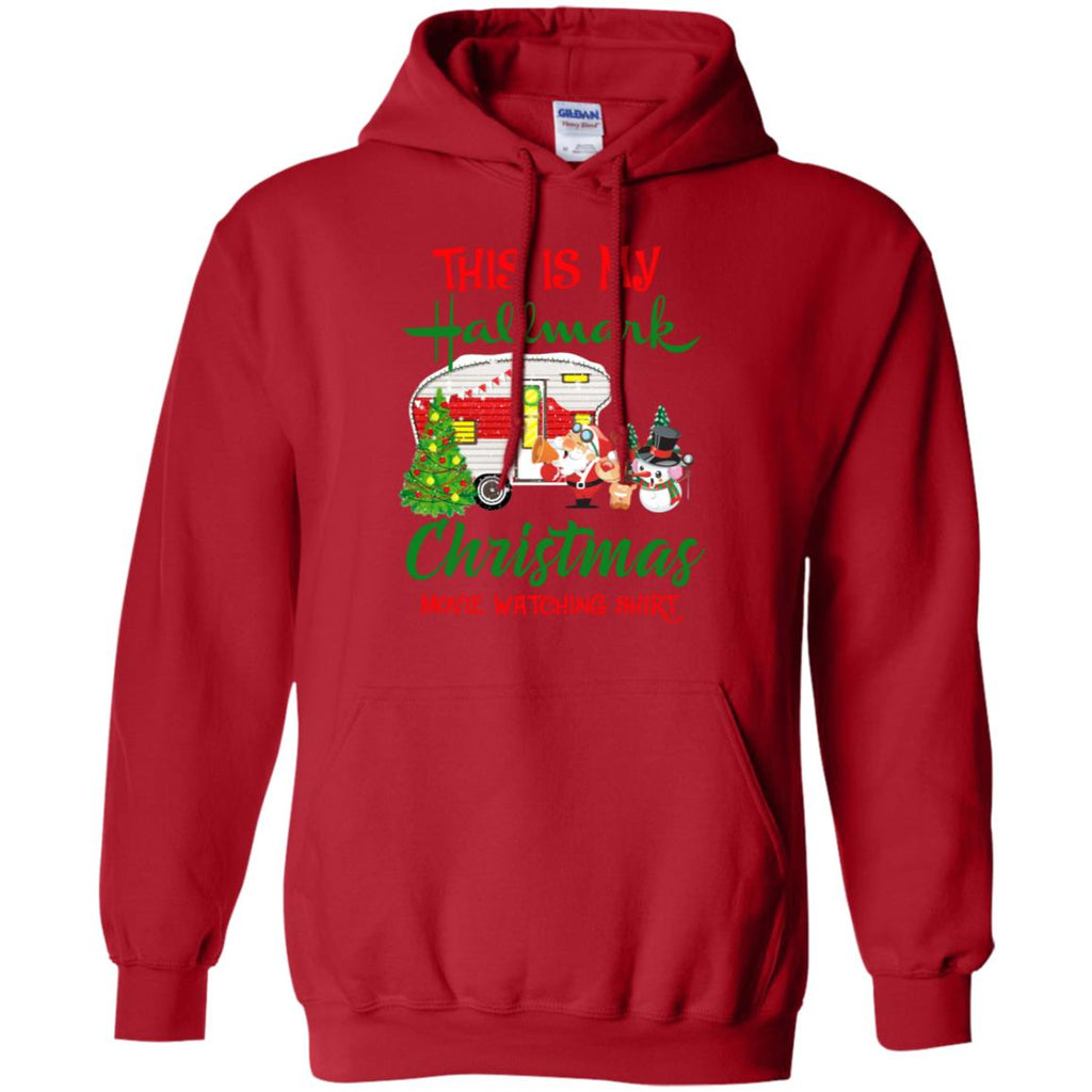 This Is My Hallmark Christmas Movie Watching Men Pullover Hoodie