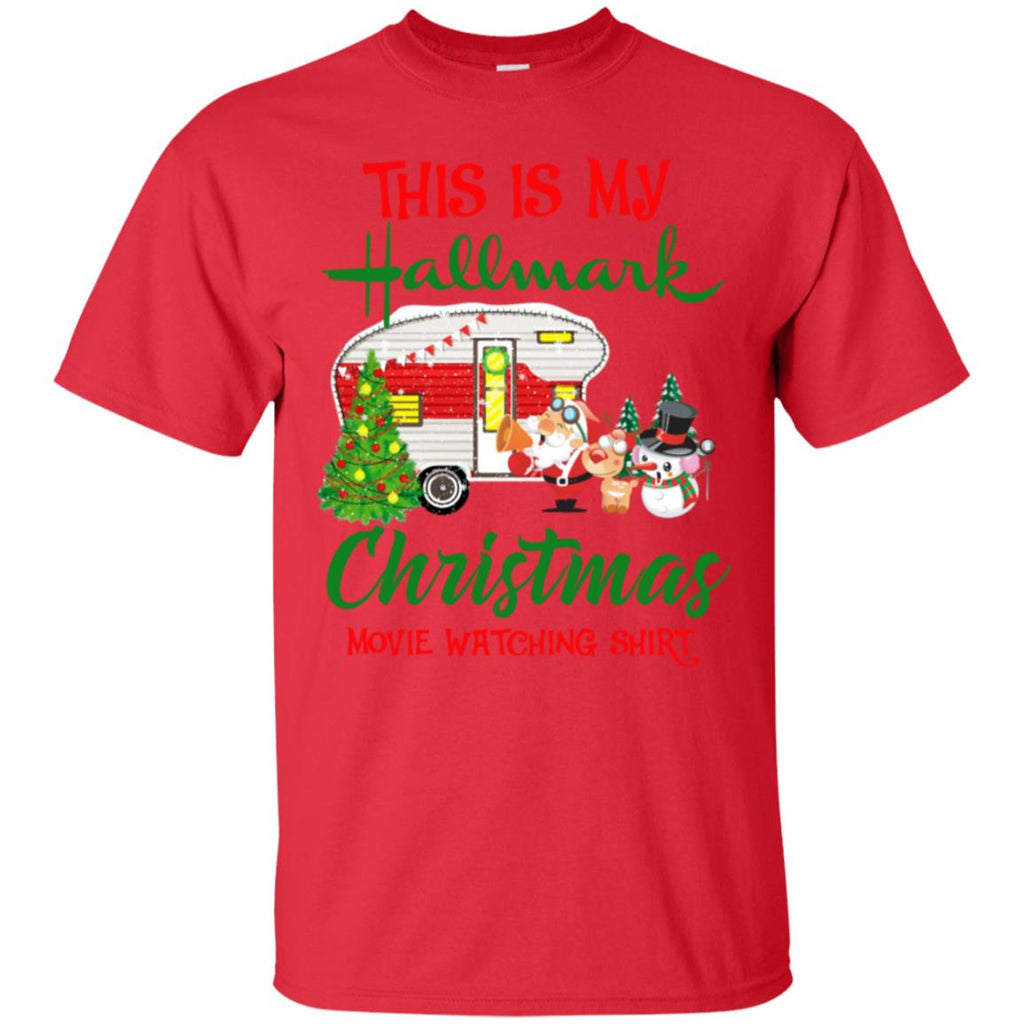 This Is My Hallmark Christmas Movie Watching Men T-Shirt