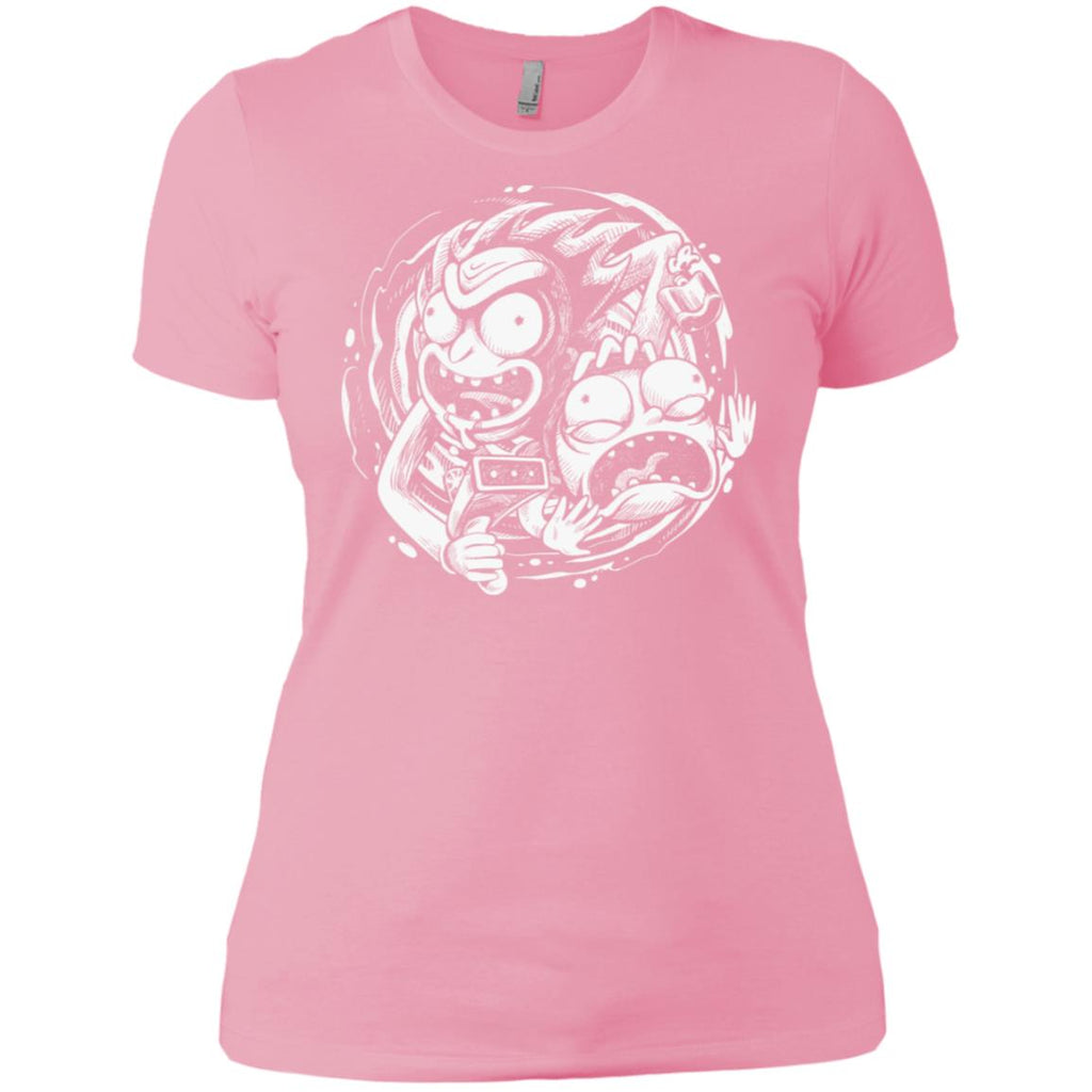 Rick And Morty Time Warp Travels Women T-Shirt