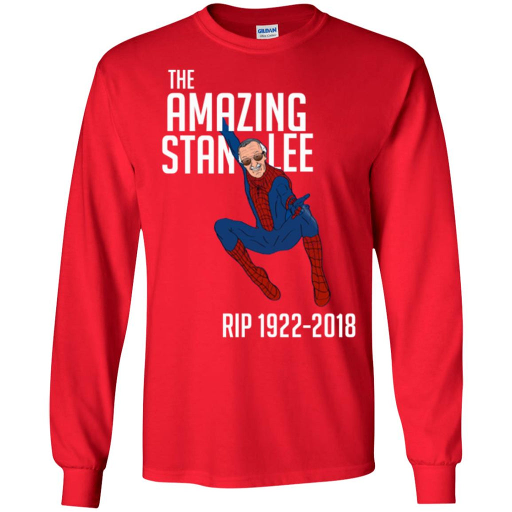 The Amazing Stan Lee Men Long SLeeve Shirt