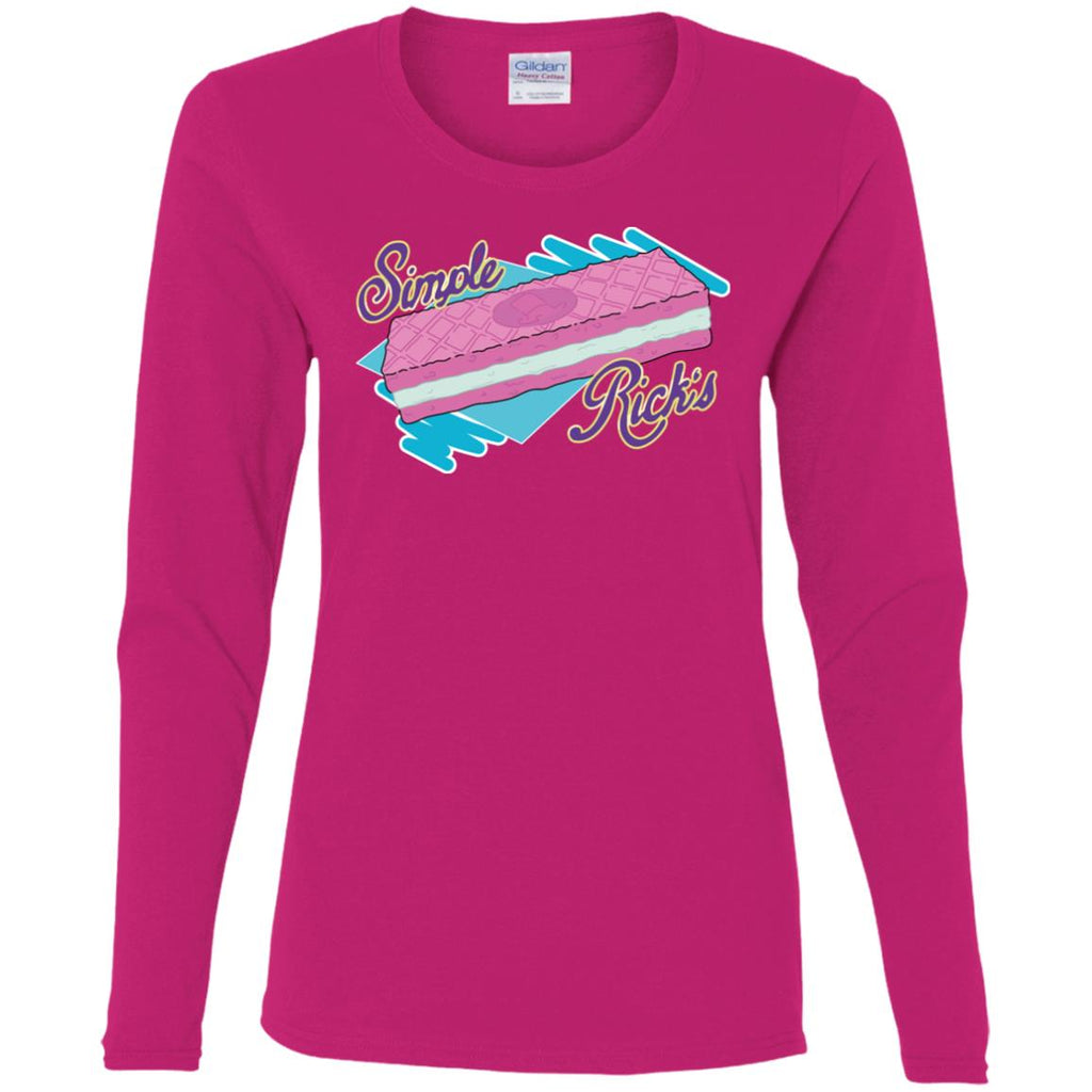 Rick And Morty Simple Rick's Wafer Cookie Women Long Sleeve Shirt
